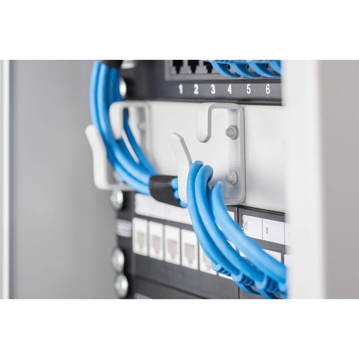 Digitus Patch Panel Modulare, 12 porte, supporto per rack da 10 pollici 1U, campo Distributore del modulo Keystone, schermato, n