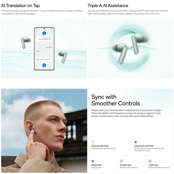 OnePlus Buds 4 - Gray