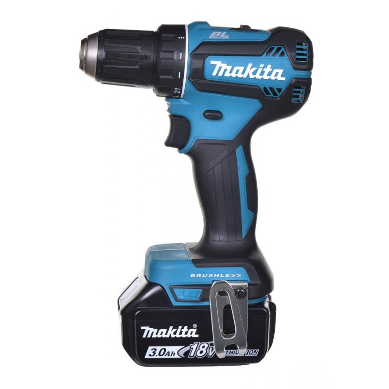 MAKITA DDF485RF3J Taladro inalambrico 3x 18V 3Ah