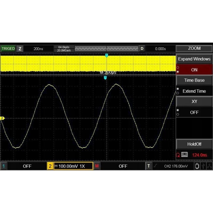 Oscilloscope Uni-T modèle UTD2102CL+