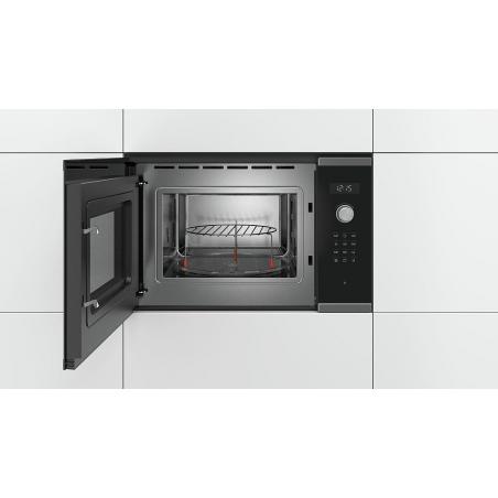 Bosch Serie 6 BEL554MB0 microondas Integrado Microondas combinado 25 L 900 W Negro, Acero inoxidable