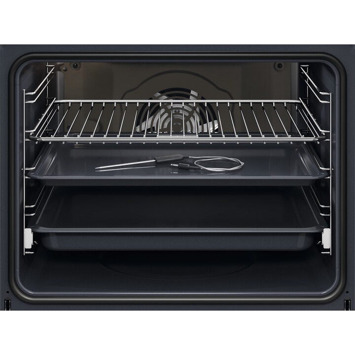Electrolux EOD6F77WZ SteamBake 600, Dampfbackofen mit katalytischer Reinigung und gleichmäßiger Gartechnologie, Schwarz