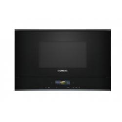 Siemens iQ700 BE732L1B1 microondas Negro Microondas combinado Integrado 21 L 900 W