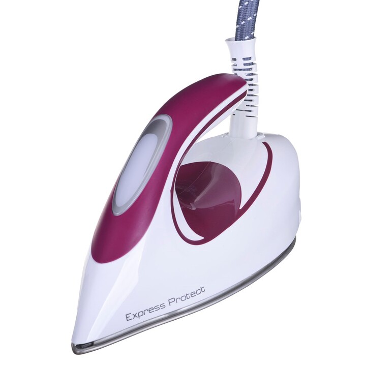 Tefal Express Protect SV9201E0 ferro da stiro a vapore 2800 W 1,8 L Durilium AirGlide piastra autopulente viola, bianco