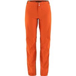 Pantalones Fjallraven Bergtagen Lite Eco-Shell Trs para mujer - h.orange talla: m