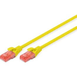 Cabo de rede Digitus DK-1617-050/Y amarelo de 5 m Cat6 U/UTP (UTP)