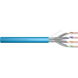 DIGITUS CAT.6A U/FTP Verlegekabel. 100m. simplex.100m.grau