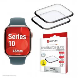 DISPLEX Unbreakable Full Cover Smartwatch Glass for Apple Watch 10 (46mm)