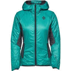 Chaqueta con capucha híbrida Black Diamond Vision para mujer - Pátina oscura