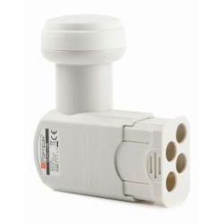 Opticum LQP 04H convertidor low noise block (lnb) 10,7 - 12,75 GHz Blanco