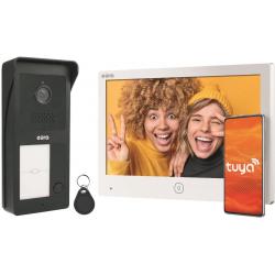 EURA 2-wire video door phone VDP-49A3-2TY white Tuya