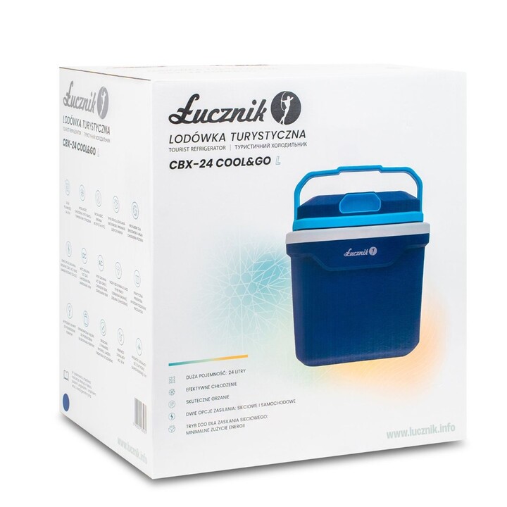 Lucznik CBX-24 Cool&Go L 24L 12V/220-240V tourism refrigerator