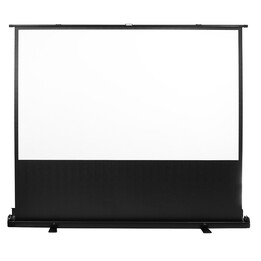 Tela de projeção autônoma Maclean MC-211, tipo de superfície: branco fosco, refletância: 1,0G (tamanho: 100x100cm)