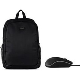 Nilox 15.6" basic laptop briefcase black + mouse