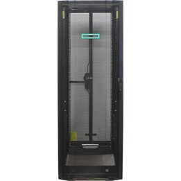 Gabinete de rack de chão HPE 42U para servidor preto