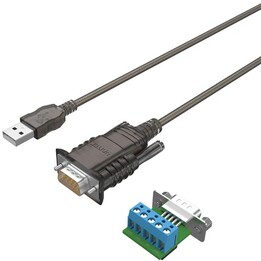Unitek USB 2.0 to RS422/RS485 Converter/Adapter (DB9M) with FTDI Chipset, 1.5m
