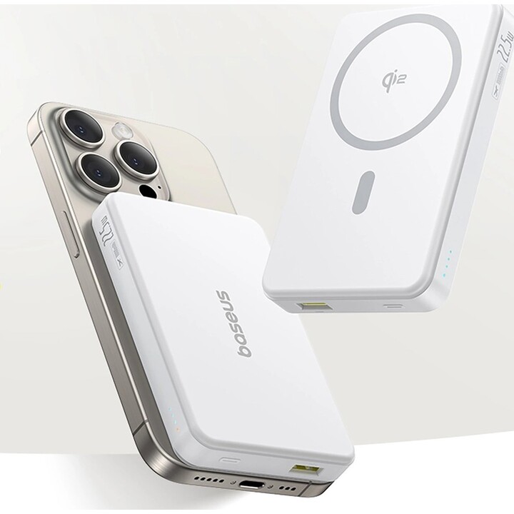 Baseus Airpow2 - Batterie externe magnétique
