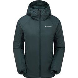 Veste isolante Montane Respond Hoodie pour femme - forêt profonde