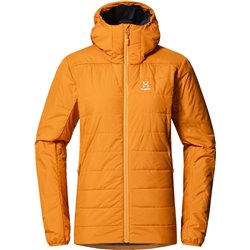 Chaqueta aislante para mujer Haglofs Mimic Silver Hood - amarillo desierto L