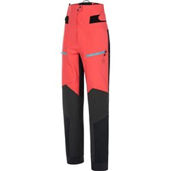 Pantalón GORE-TEX La Sportiva Supercouloir GTX Pro para mujer - hibisco/negro talla: s