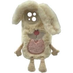 RealPower Fluffy 3 Case. White for iPhone 15