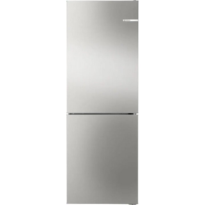 Bosch KGN 33NSDB, Frigorífico combi de 282L con tecnología NoFrost y cajones MultiBox para frescura prolongada, Plata