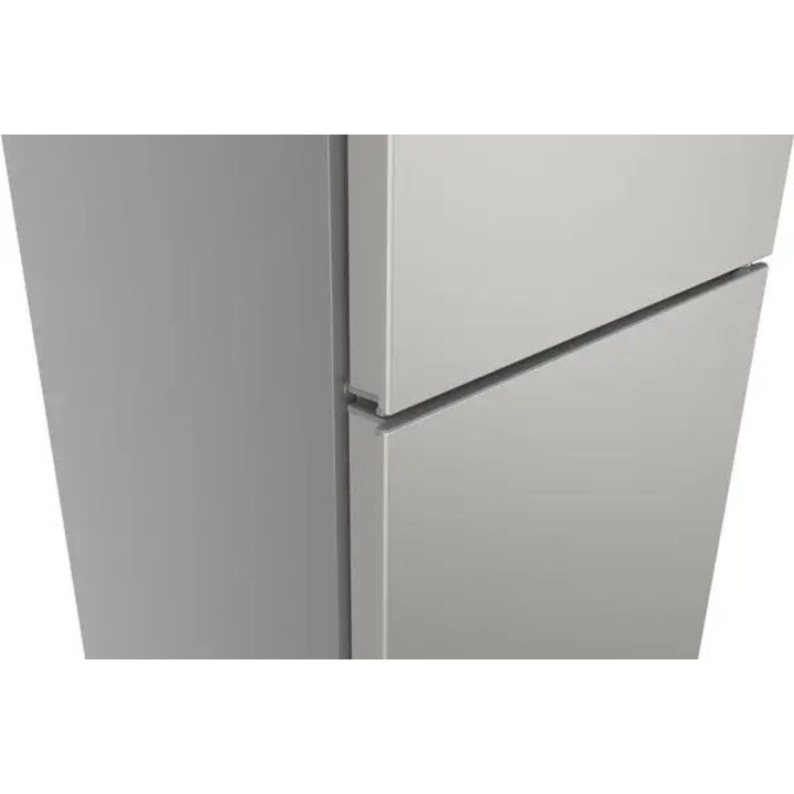 Bosch KGN 33NSDB, Frigorífico combi de 282L con tecnología NoFrost y cajones MultiBox para frescura prolongada, Plata