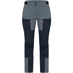 Pantalon softshell Haglofs ROC Sight - bleu marine/bleu pétrole, taille L