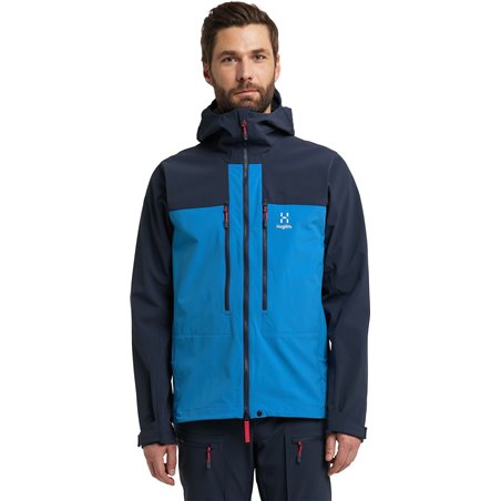 Chaqueta softshell Haglofs Roc Sight - azul nórdico/tarn M
