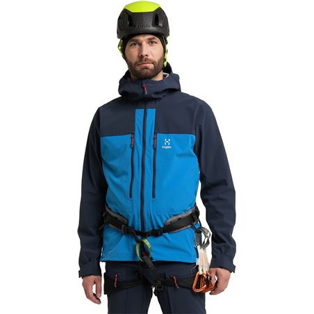 Chaqueta softshell Haglofs Roc Sight - azul nórdico/tarn M