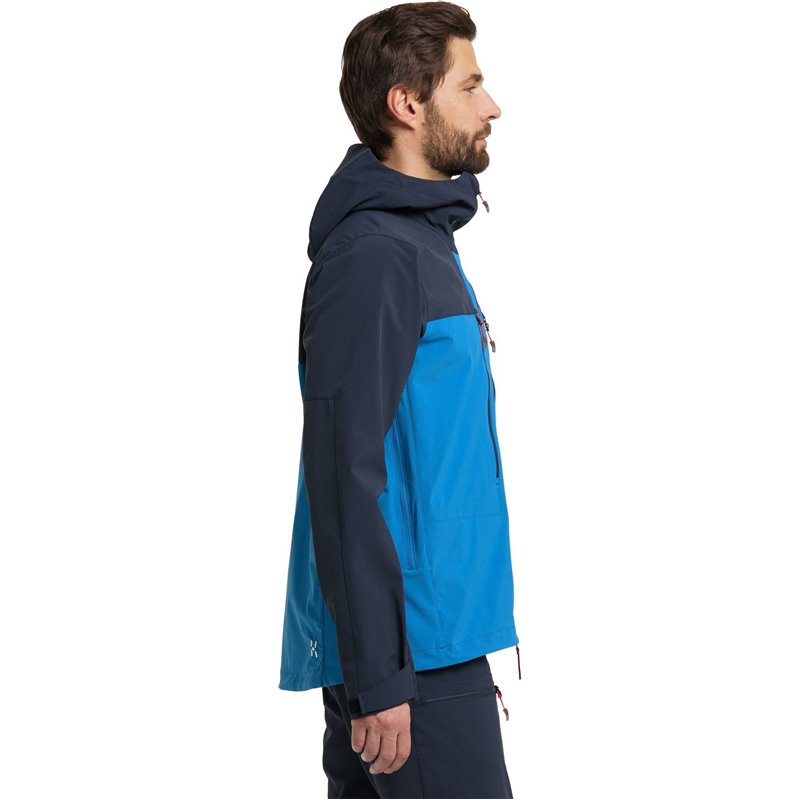 Chaqueta softshell Haglofs Roc Sight - azul nórdico/tarn M