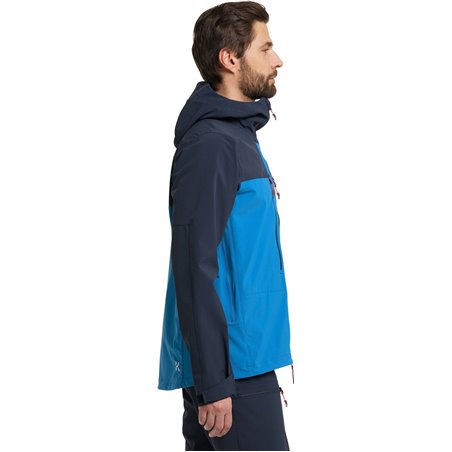 Chaqueta softshell Haglofs Roc Sight - azul nórdico/tarn M