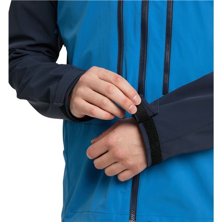 Chaqueta softshell Haglofs Roc Sight - azul nórdico/tarn M