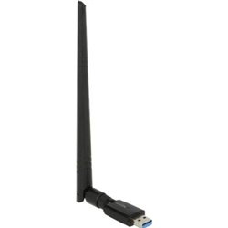 DELOCK USB 3.0 WLAN de doble banda ac/a/b/g/n Stick 867 + 300 Mbps con antena externa