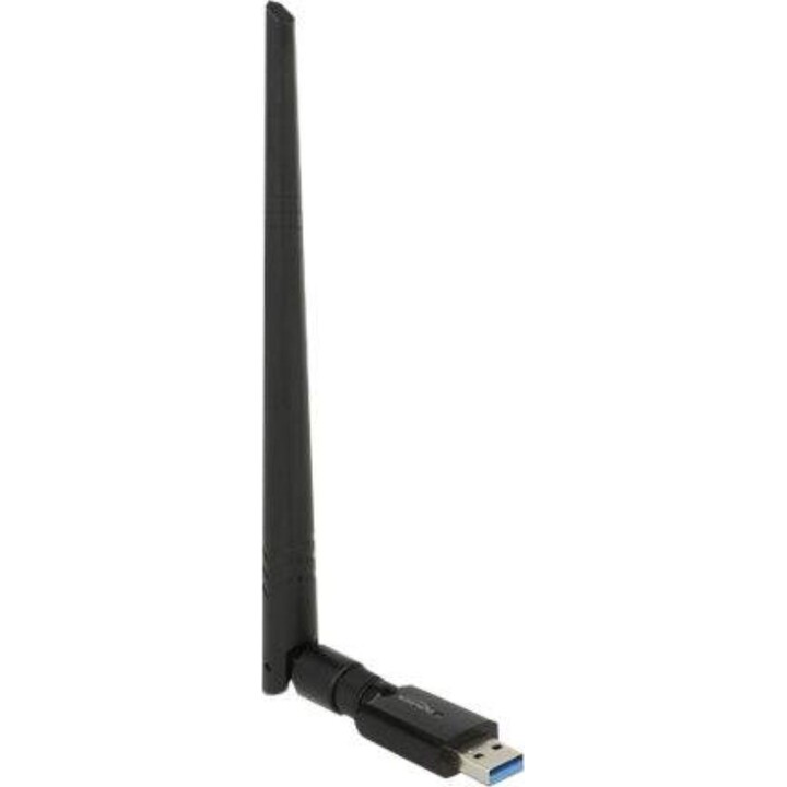 DELOCK USB 3.0 Dualband WLAN ac/a/b/g/n Stick 867 + 300 Mbps con antenna esterna