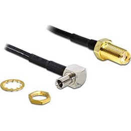 DELOCK HF SMA Buchse zum Einbau - TS-9 90 Stecker 170mm
