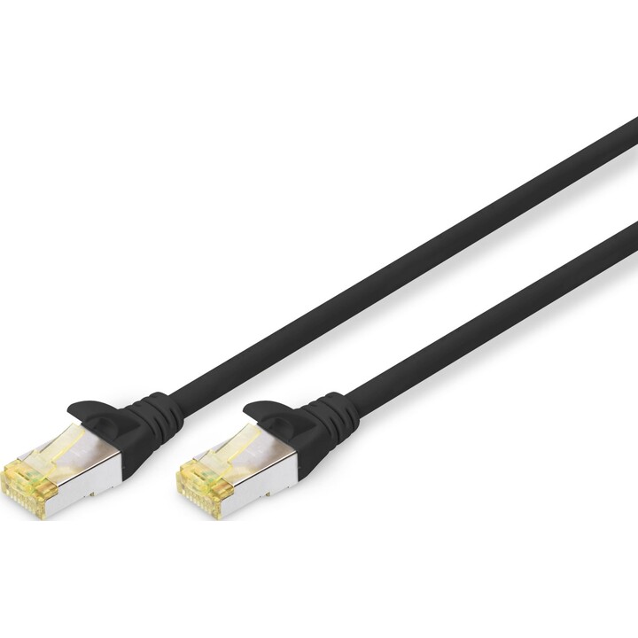 Digitus DK-1644-A-100/BL cable de red Negro 10 m Cat6a S/FTP (S-STP)