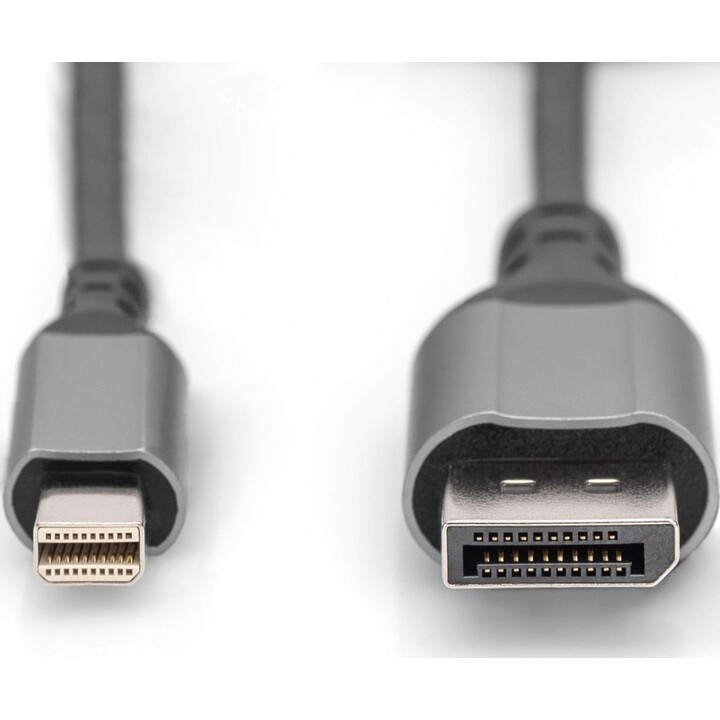 Digitus DB-340106-020-S DisplayPort-Kabel 2 m Mini DisplayPort Schwarz