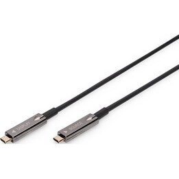 Digitus AK-330160-200-S USB-Kabel USB 3.2 Gen 1 (3.1 Gen 1) 20 m USB C Schwarz