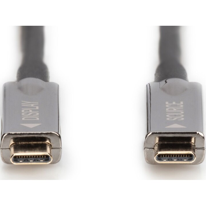 Cabo USB Digitus AK-330160-200-S USB 3.2 Gen 1 (3.1 Gen 1) 20 m USB C Preto