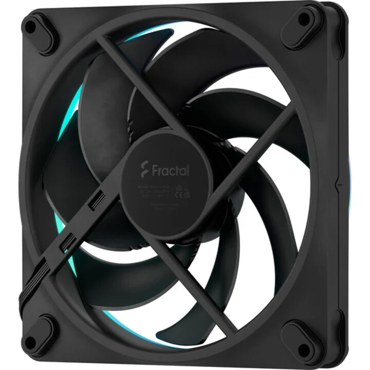 Fractal Momentum 14 Rgb Box Fan 3-pack Black Fd-fm