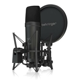 Kit de gravação Behringer TM1: microfone + acessórios