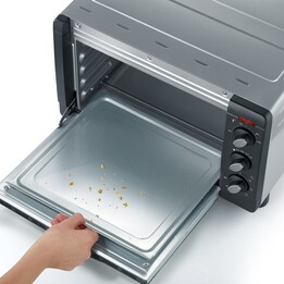 Forno elétrico Severin TO 2068 20 L 1500 W Grelha preta