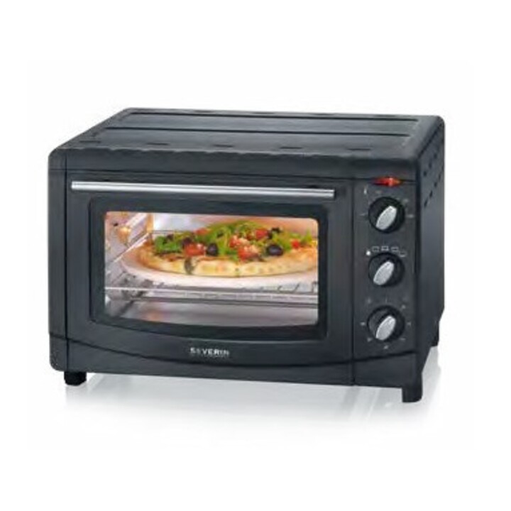 Forno elétrico Severin TO 2068 20 L 1500 W Grelha preta
