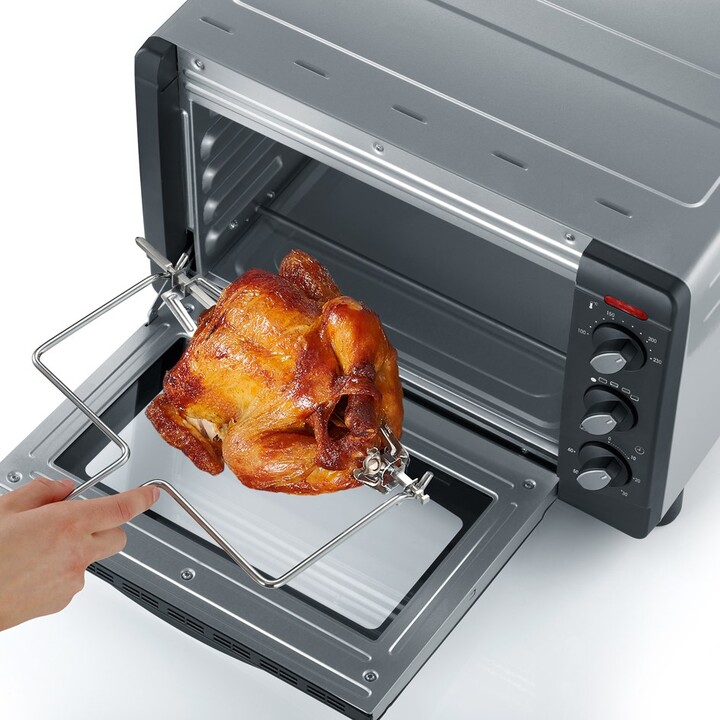 Severin TO 2068 Forno tostapane 20 L 1500 W Nero Grill