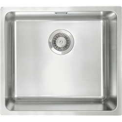 Deante Egeria Steel sink, 1-bowl ZPE_010D 490 x 440 x 230 brushed steel