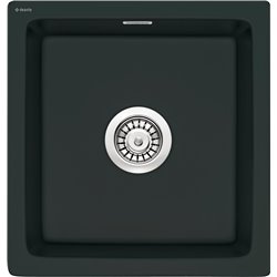 Deante Sabor Ceramic sink, 1-bowl ZCB_N103 450 x 475 x 215 black