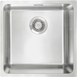 Deante Egeria Lavello in acciaio, 1 vasca ZPE_010B 440 x 440 x 200 acciaio spazzolato