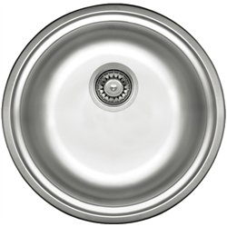 Deante ZHC 0803, fregadero de acero de 1-bowl, satén