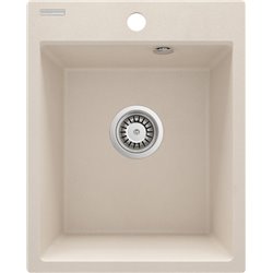 Deante Corio Fregadero de granito, 1 cubeta ZRC_5103 400 x 500 x 211 beige